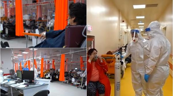 Unitatea de primiri urgențe de la „Bagdasar Arseni”, sufocată de pacienți infectați cu SARS-Cov-2. Imagini revoltătoare