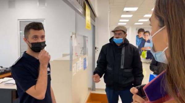 Scandal monstru la Înmatriculări, după ce o deputată a vrut să intre fără Certificat Verde: "Chemaţi mascaţii s-o ia de aici!" - VIDEO