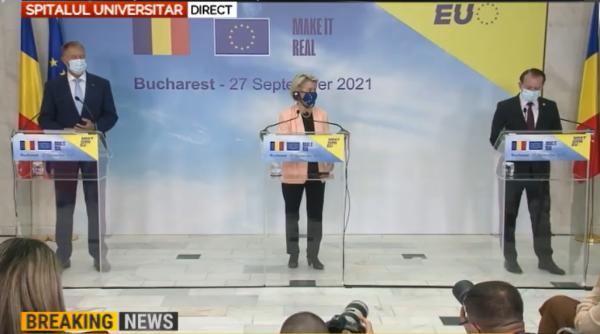 Veşti bune pentru România. Ursula von der Leyen: Consiliul UE a aprobat PNRR-ul