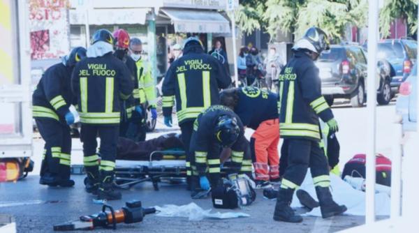 Italia. Româncă în stare gravă, după ce a fost călcată de un camion: Și ea și șoferul au ajuns în spital