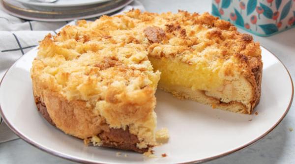 Prăjitura cu cremă de portocale. Se face super rapid, iar rezultatul e garantat