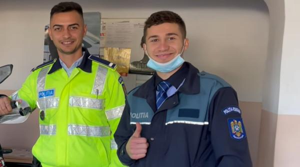 Polițiști români, vedete în presa din Marea Britanie - VIDEO