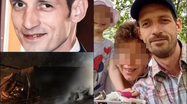Germania. El este șoferul român de TIR ars de viu în cabină. Emilian și a lăsat în urmă o soție și o fiică de 5 ani: „A avut o presimțire că va muri la volan”