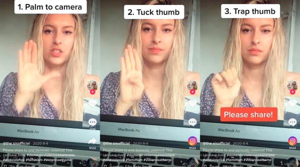 Tânără dată dispărută, eliberată din mașina răpitorului! Semnul violenței domestice, învățat pe TikTok, a fost salvarea