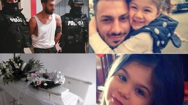 Antonia, fetița din Arad ucisă și arsă de tatăl vitreg, înmormântată astăzi: „Suflețel mic, te iubește mama”