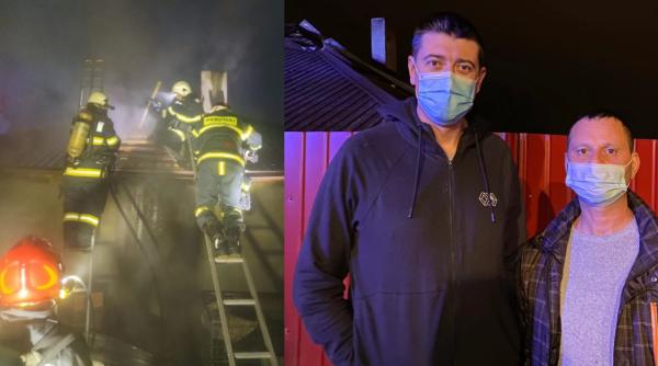 Tânăr român, în stare gravă la spital după ce un incendiu i-a mistuit casa: Doi militari în timpul liber l-au salvat de la moarte sigură