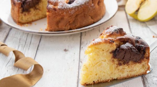 Tartă cu mere și Nutella, rețeta simplă din doar 5 ingrediente. Într-un cuvânt, e FA-BU-LOA-SĂ!