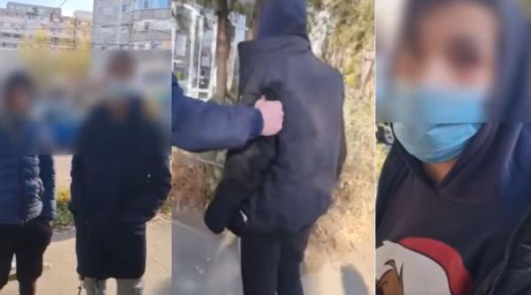 Un român a fost amenințat, în plină stradă. Un adolescent a scos un cuțit, deranjat de observațiile primite