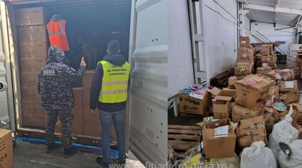 Container, sosit din Liban, reținut în Portul Constanța. Poliţiştii de frontieră au deschis un dosar penal