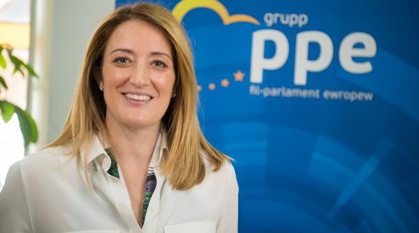 Roberta Metsola, desemnată candidata grupului PPE pentru preşedinţia Parlamentului European