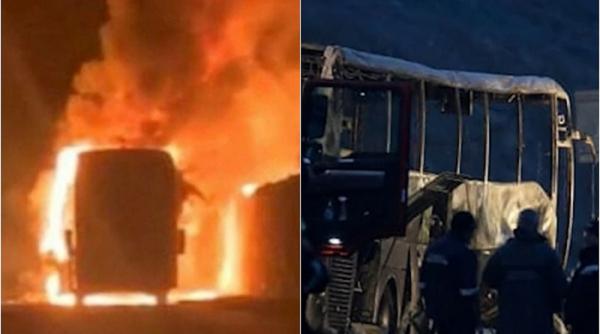 Bulgaria. Primele concluzii ale anchetatorilor după accidentul de autocar cu peste 40 de morţi: Eroare umană