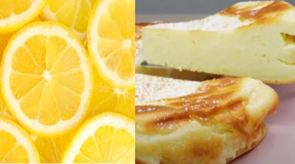 Tartă de post cu lămâie. Un desert super cremos, fără grăsimi și fără zahăr. O porție are doar 130 calorii