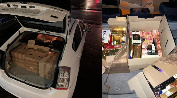 Germania. Doi români au furat ciocolată de 12.000 de euro. Polițiștii i-au prins pe drum spre România și le-au stricat Crăciunul