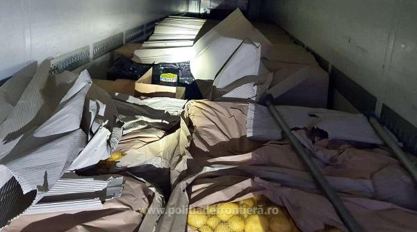 Aproximativ 15 tone de petarde și artificii, descoperite la Vama Giurgiu - VIDEO