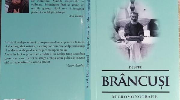 Carte dedicată lui Constantin Brâncuși, lansată la Bruxelles, în prezența Ambasadorului și a comunității românești