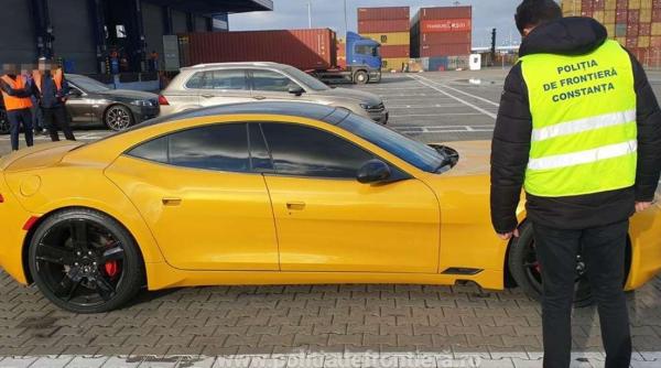 Un român a rămas fără autoturismul de lux, cumpărat din Emiratele Arabe. Mașina a fost sechestrată în Portul Constanţa
