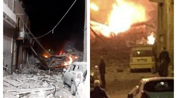 Italia. Bloc prăbușit în urma unei explozii puternice, cu persoane prinse sub dărâmături. Primarul din Ravanusa: Este un dezastru, oricine poate ajuta să o facă