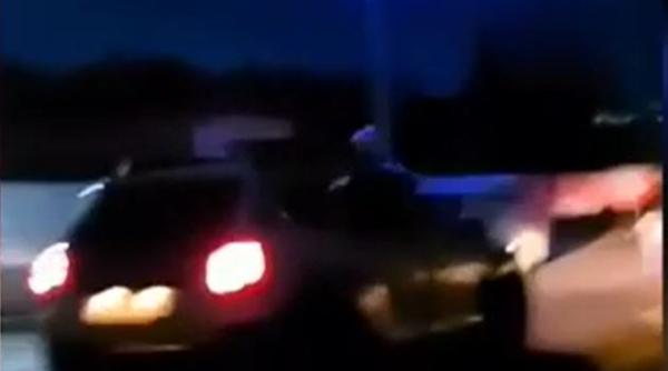 Imagini cu momentul în care copilul din Tulcea a fost împușcat, din greșeală, de un polițist