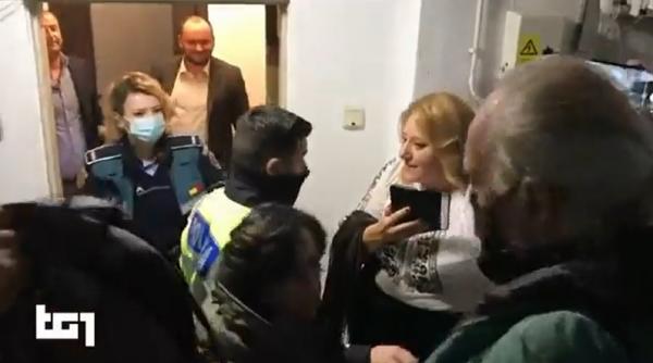 Soțul Dianei Șoșoacă, la poliție: „N-am mușcat pe nimeni. Nu pot să mă pun la mintea ei. Face show!“. Senatoarea vrea să cheme criminaliștii