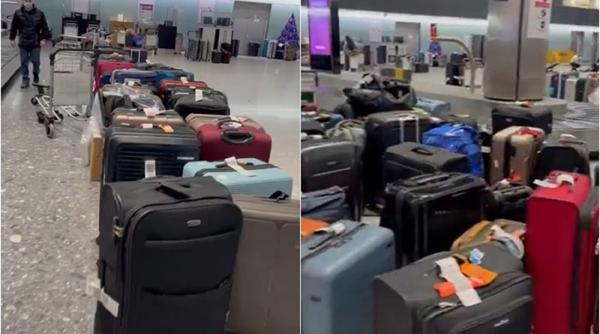 Haos pe aeroportul din Heathrow: Zboruri anulate, cozi la graniță și o mare de bagaje blocate