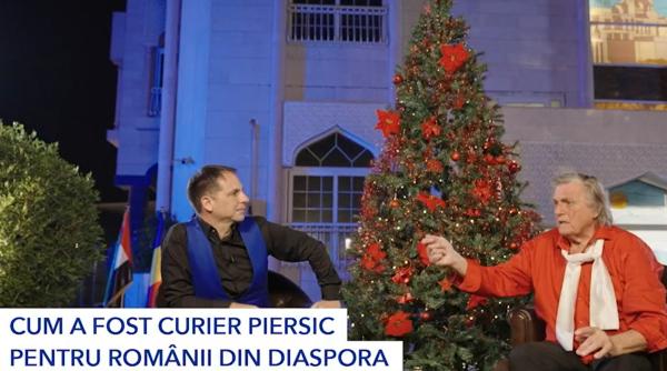Florin Piersic povestește cum a fost curier pentru românii din diaspora