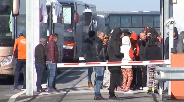 Aglomerație la frontieră. Peste 136.000 de români au tranzitat joi vămile