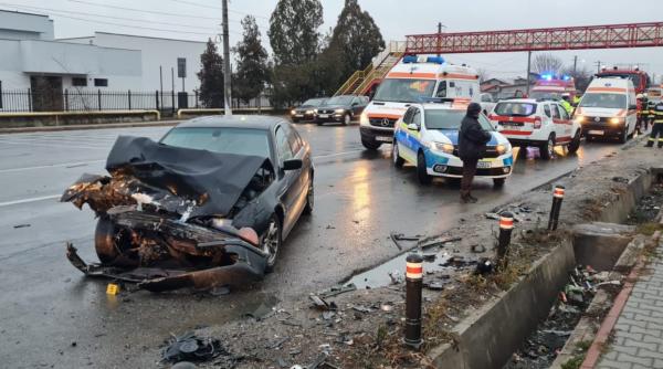 Accident grav pe DN1, în a doua zi de Crăciun! O româncă a murit, alte patru persoane grav rănite