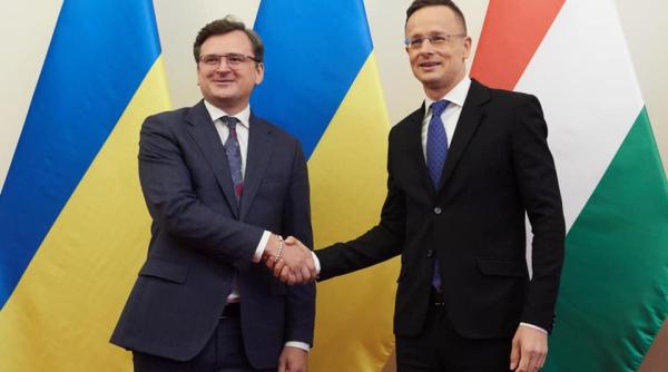 Miniştrii afacerilor externe ungar şi ucrainean speră că 2022 va fi un an mai bun pentru relaţiile bilaterale