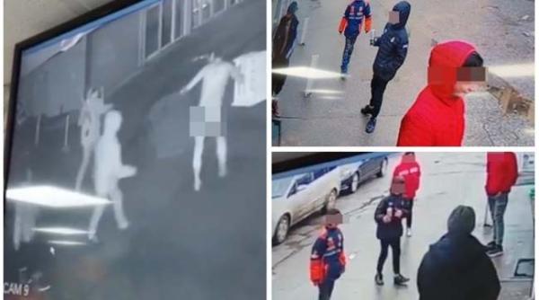 Cerșetor român, umilit și bătut cu bâtele de trei copii: L-au fugărit dezbrăcat pe stradă