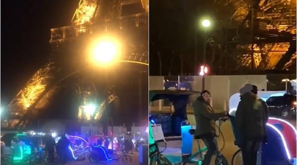 Românii au început să pună stăpânire încet, dar sigur pe Paris. Turnul Eiffel, transformat în „afacerea maneliștilor”: „Păcălesc turiştii cu alba-neagra”