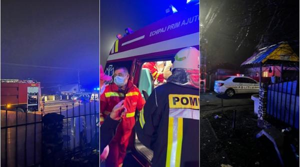 Explozie într-un magazin din România. Mai multe victime