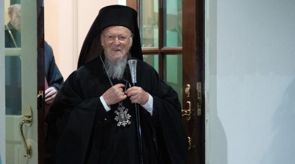 COVID-19. Patriarhul Bartolomeu I al Constantinopolului a fost externat