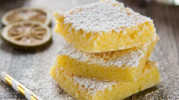 Așa faci cele mai bune batoane de lămâie. Un desert incredibil de aromat, gata în câteva minute