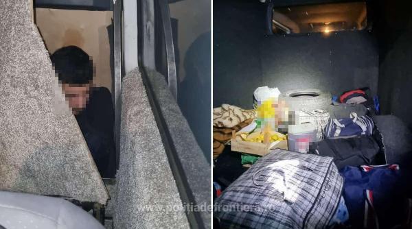 Șofer moldovean, reținut pentru transportul unui grup de migranți. Bărbatul urma să îi ducă până în Germania