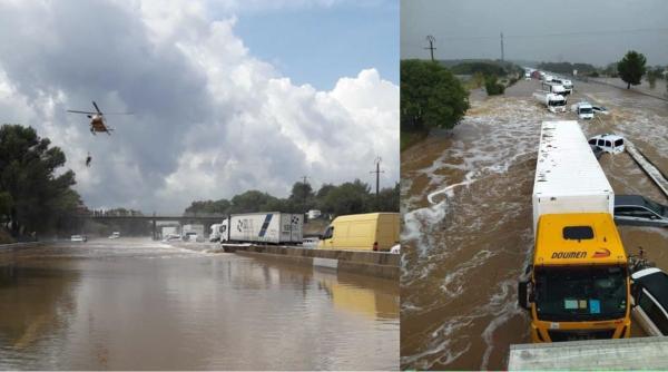 Franța, lovită de inundații. Sute de persoane au fost evacuate 