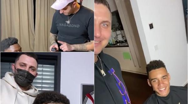 Germania. Un român tunde fotbaliştii de la FC Bayern. Alexandru a devenit celebru cu rezultatele lui de-a dreptul spectaculoase