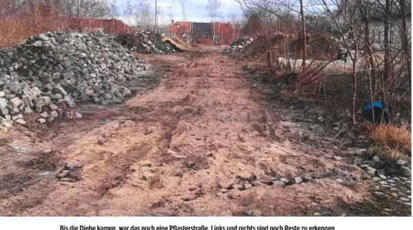 Germania. O întreagă stradă, furată cu totul de hoți necunoscuți. Poliția caută martori: „N-am mai văzut așa ceva!”