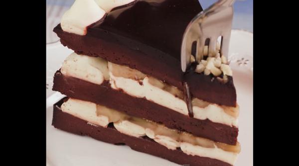 Tort delicios, simplu și rapid pentru orice ocazie, fără cuptor. Nu poți să ratezi această rețetă!