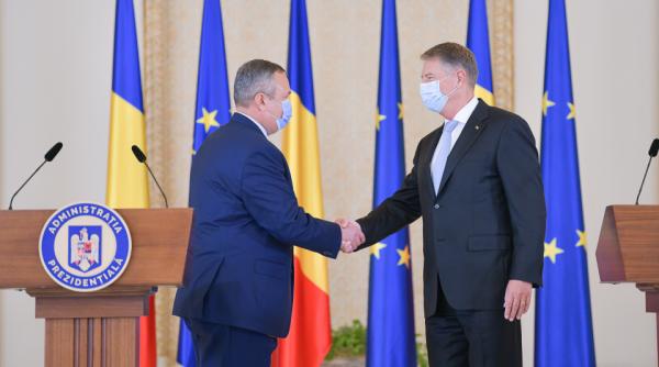 Klaus Iohannis, primul mesaj după suspiciunile cu teza de doctorat plagiată a lui Ciucă