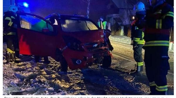 Austria. Familie de români, distrusă într-un accident. Mama călătorea cu cei trei copii spre casă: Unul dintre ei, de 2 ani, a murit