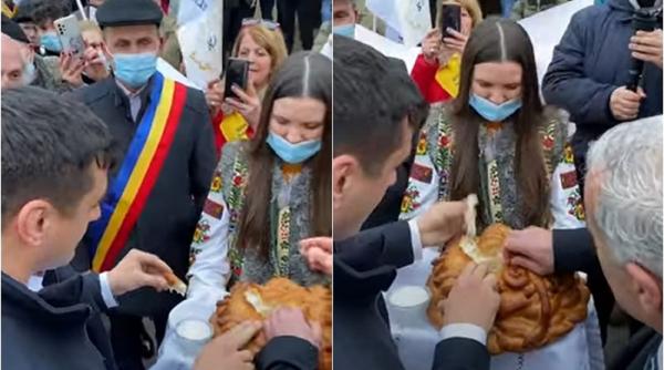 PNL propune excluderea din partid a primarului liberal din Suceava care l-a întâmpinat pe George Simion cu pâine și sare - VIDEO