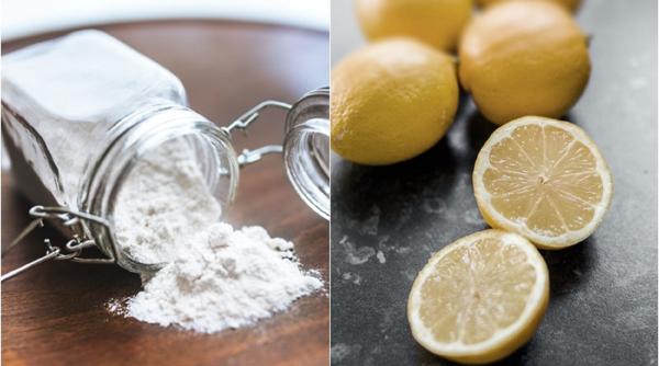 Amestecă bicarbonat de sodiu și lămâie. Trucul fără egal cu rezultate vizibile!