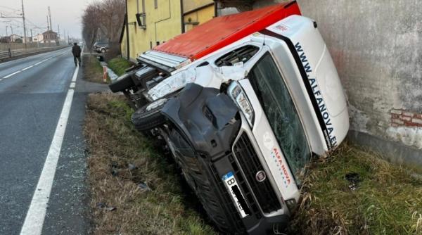 Italia. Șofer român, rănit după ce a intrat cu duba în zidul unei case