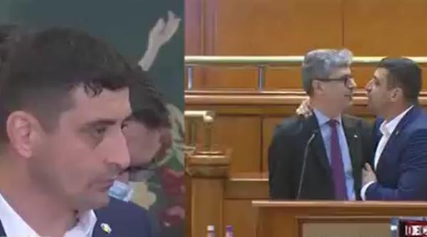 George Simion, explicații după gestul său la adresa ministrului Popescu: „Dacă vezi un hoț te duci la el și-i zici că-i hoț”