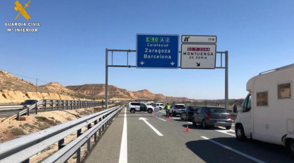 Spania. Șofer român de TIR, reținut după ce a condus pe sens opus pe A2. A opus rezistență și a refuzat etilotestul