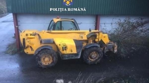 Utilaj de 30.000 de euro, furat din Marea Britanie, găsit pe Autostrada Deva-Nădlac