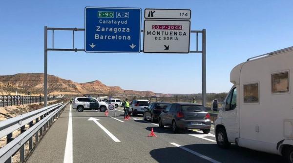 Camionagiu român, zeci de kilometri parcurși pe contrasens pe autostrada din Madrid