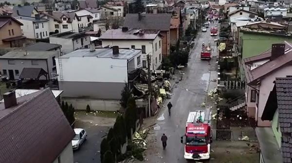 Europa, sub teroarea furtunilor. Pagube în Germania şi Polonia, cod roşu în Anglia