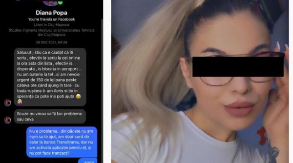 Tânără româncă, acuzată că a escrocat zeci de bărbaţi naivi pe Facebook prin metoda ”Bagajul blocat în Aeroport”