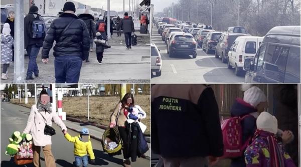 Peste 70 000 de ucraineni au intrat în România de la începutul războiului